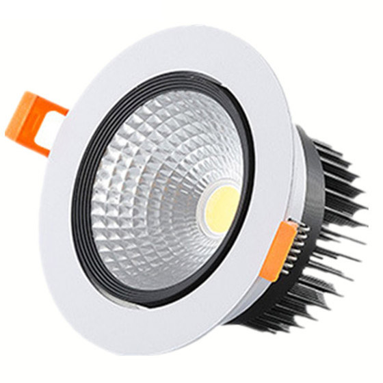 3~40Watt LED COB Ceiling Light - Flush Mount LED Downlight-1600LM-24°Light speed angle